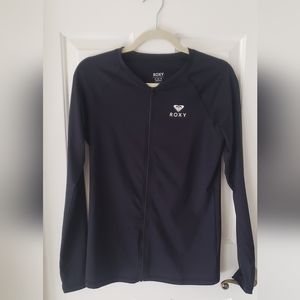 Roxy Long Sleeve UPF 50 Zip-Up Rashguard